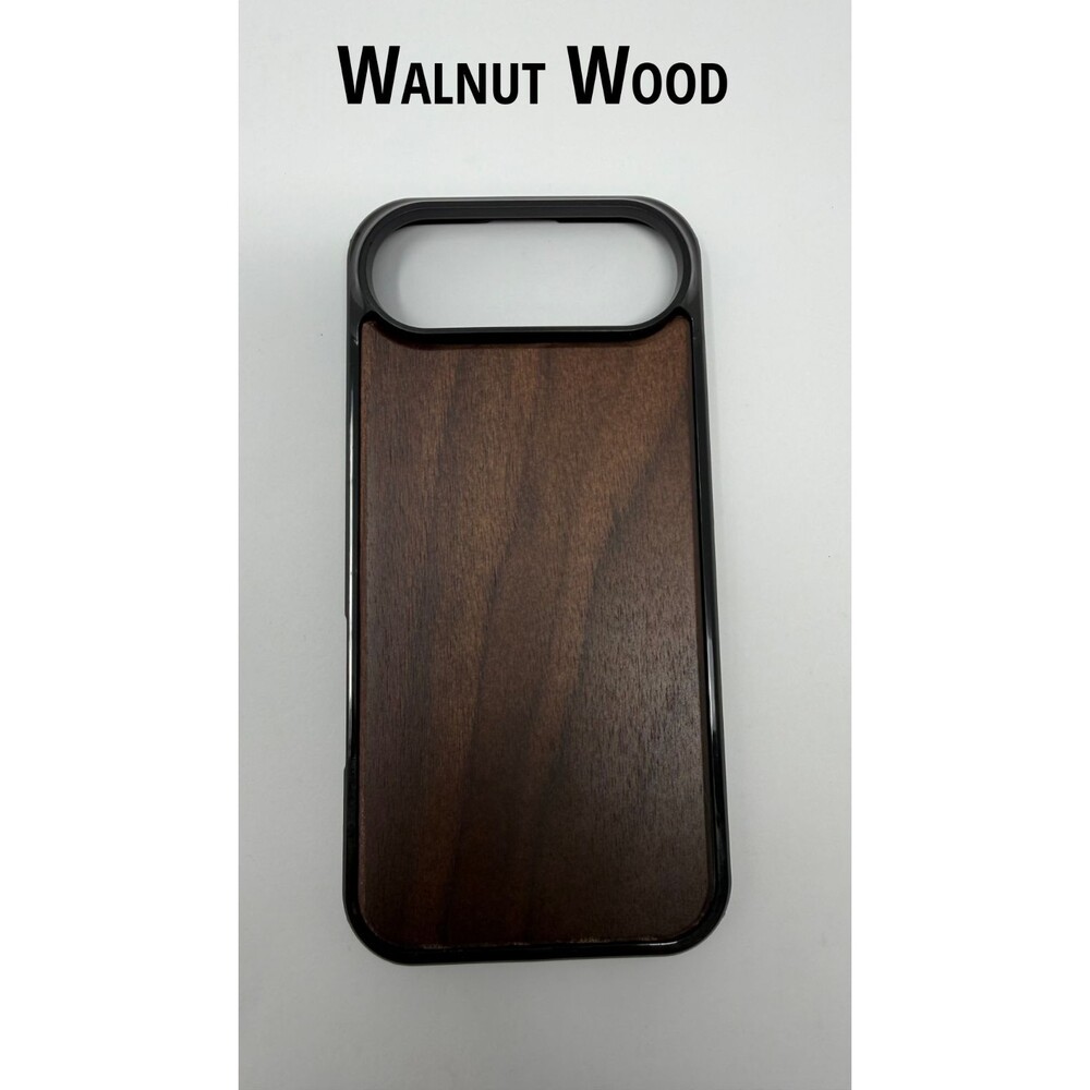 Wooden iPhone Air Phone Case - Walnut